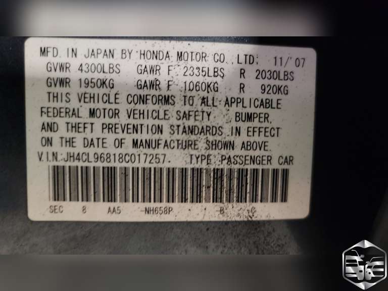 2008 Acura TSX
