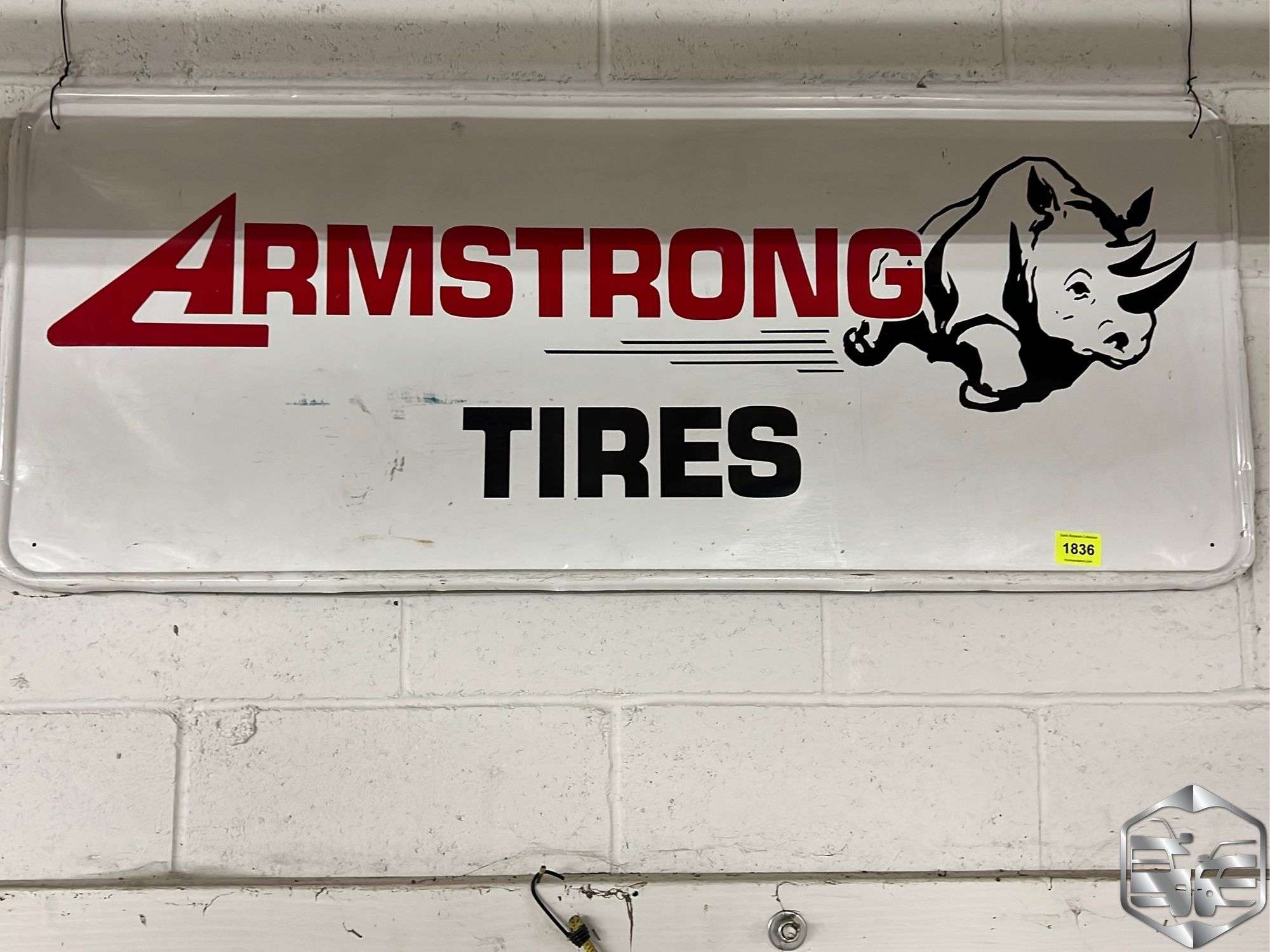 ケ*ン様 ARMSTRONG TIRES アンティークサイン 【公式通販】
