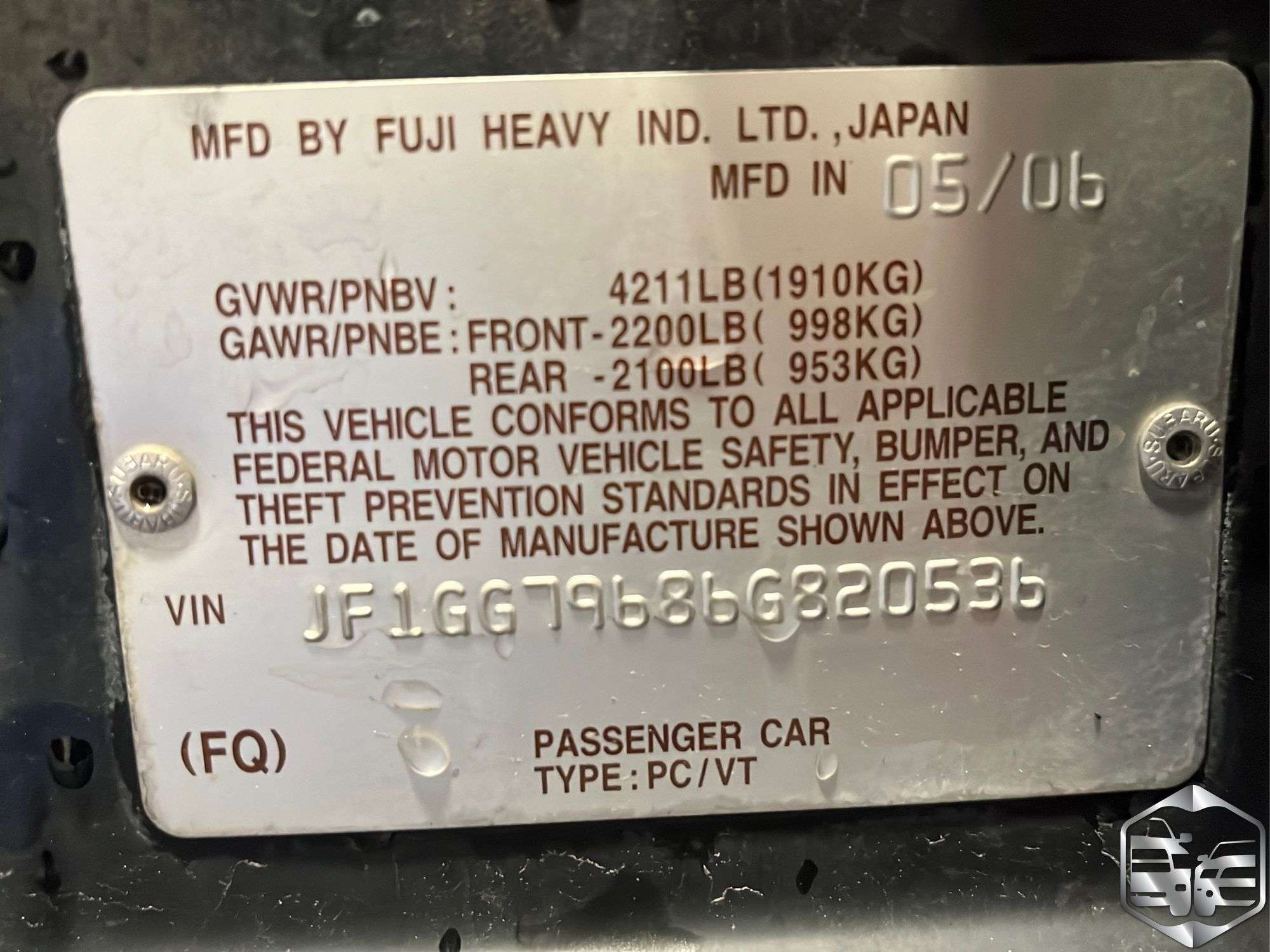 2006 Subaru Impreza WRX Wagon - Trucks & Auto Auctions