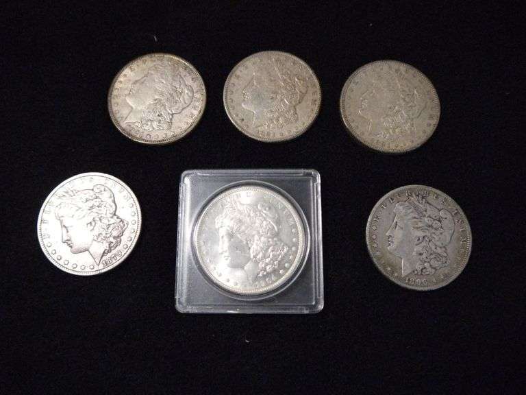 Coins Silver Dollars, Silver Quarters Lincoln & Indian Head Cents, Buffalo Nickels