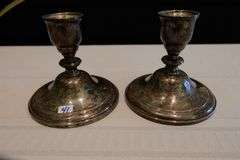 Westmoreland Weighted Sterling Silver Candlesticks