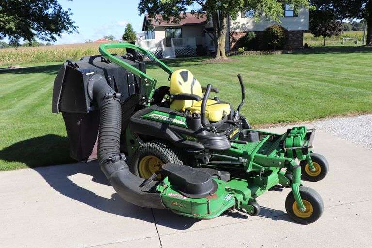 Tools, Cub Cadet tractor, John Deere commercial zero turn mower, furniture, Middlebury downsizing auction