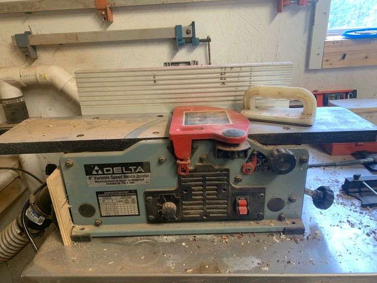 Delta 6” Variable speed Bench joiner McNatt Real Estate