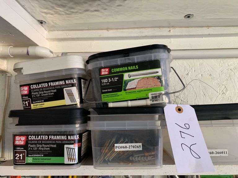 Nice lot nails in containers McNatt Real Estate