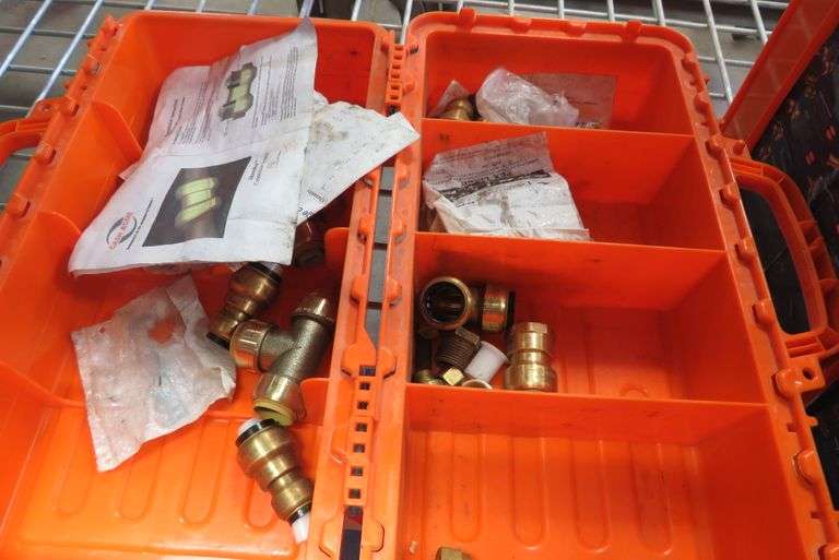 ASSORTED OF SHARK BITE FITTINGS McPherson Auction & Realty