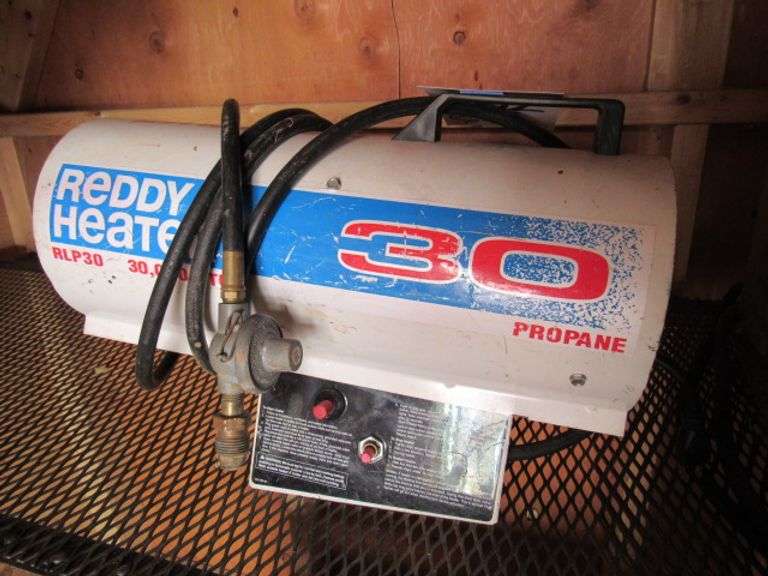 READY HEATER 30,000 BTU PROPANE SHOP HEATER WITH HOSE AND REGULATOR
