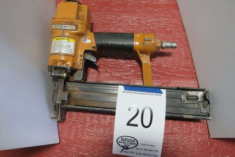 BOSTITCH MODELT50S4 16 GA. CROWN STAPLER McPherson Auction & Realty