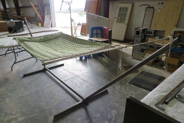 HOSPITAL BED, AND A HAMMOCK McPherson Auction & Realty