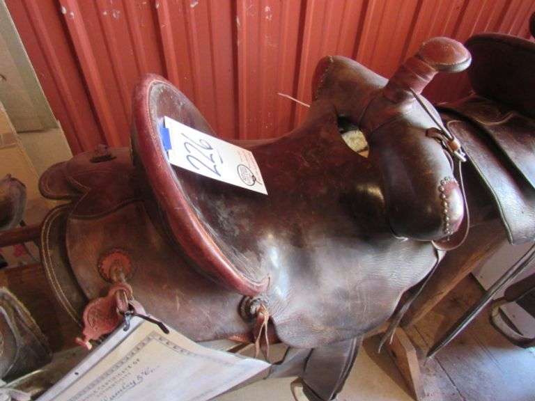 Hamley Saddle 1925 Origianlly Made For The Pitchfork Ranch The Retail 73.75 Comes With A
