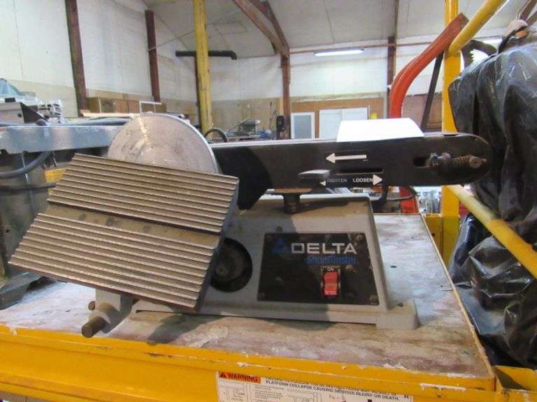 DELTA DISC/BELT SANDER McPherson Auction & Realty