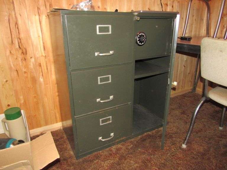 COLE STEEL FILE AND SAFE COMBO SELLS WITH COMBO McPherson