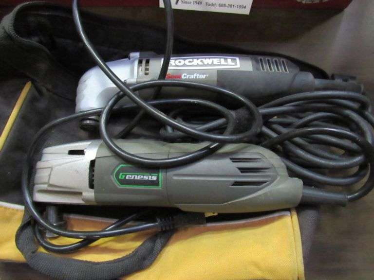 ROCKWELL ANGLE GRINDER GENESIS ANGLE GRINDER McPherson Auction & Realty
