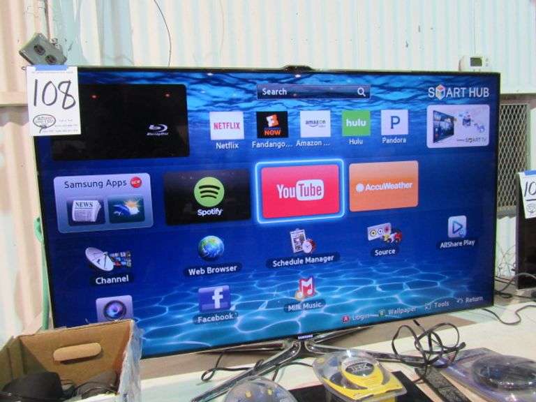 55 IN SAMSUNG SMART TV WITH REMOTE WITH SONY DVD PLAYER NO REMOTE