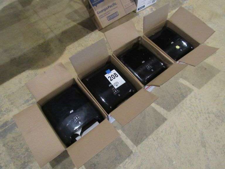 4 YORK PAPER TOWEL DISPENSERS McPherson Auction & Realty