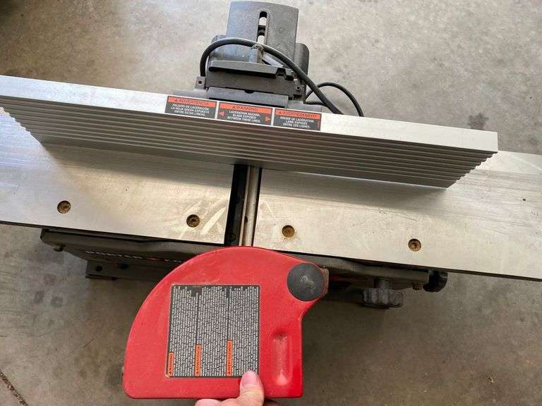 PORTER CABLE BENCH TOP 6" VARIABLE SPEED JOINTER PLANER LIKE NEW