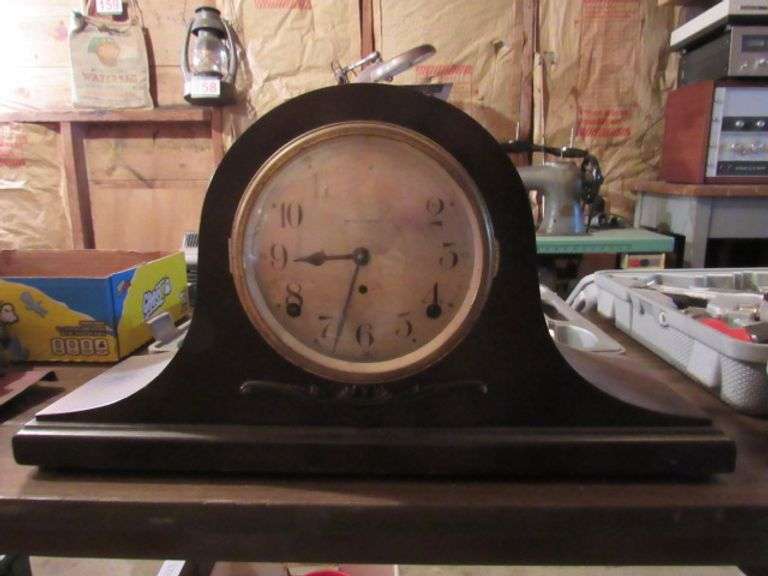 SETH THOMAS MANTLE CLOCK McPherson Auction & Realty