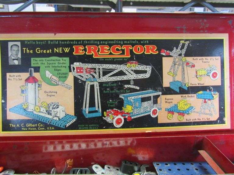 METAL ERECTOR SET McPherson Auction & Realty