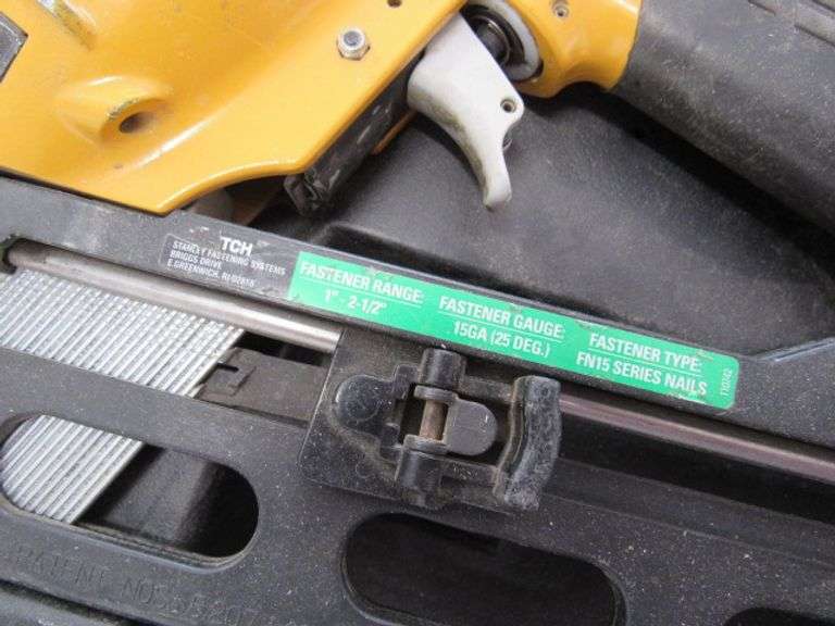N62FN BOSTICH FINISH NAILER McPherson Auction & Realty