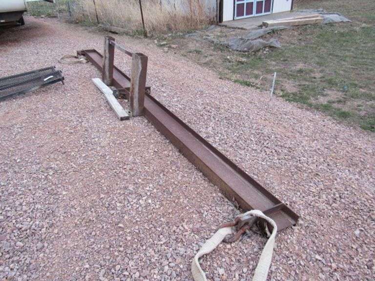 15' I BEAM SPREADER BAR W/FORK POCKETS McPherson Auction & Realty