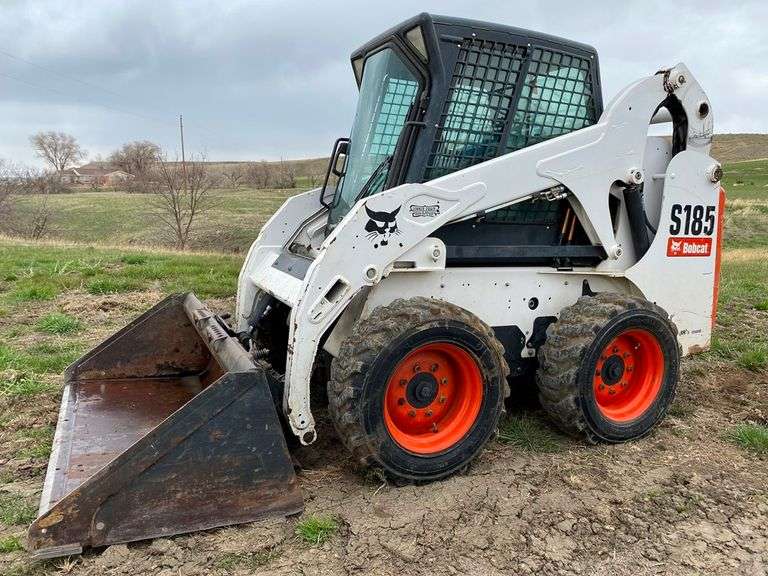 2007 BOBCAT S185 SKID LOADER HAND/FOOT CONTROL MACHINE NO BOBTACH