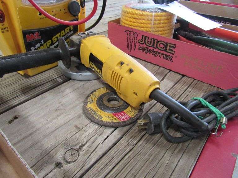 3 IN 1 JUMP START 12 V POWER STATION, DEWALT DW402 ANGLE GRINDER