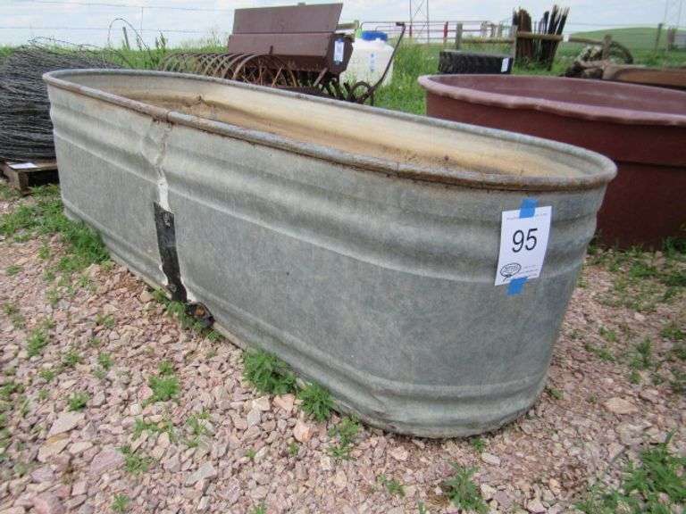 GALVANIZED WATER TANK REPAIRED McPherson Auction & Realty
