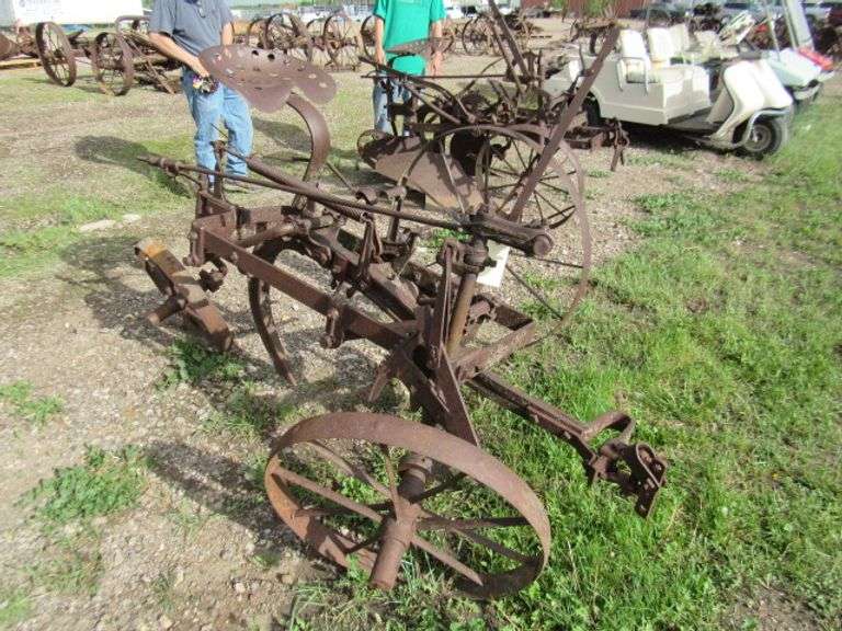 HORSE DRAWN PLOW FRAME McPherson Auction & Realty