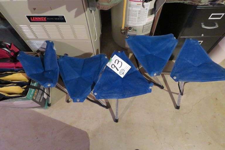 5 CAMPFIRE CHAIRS McPherson Auction & Realty