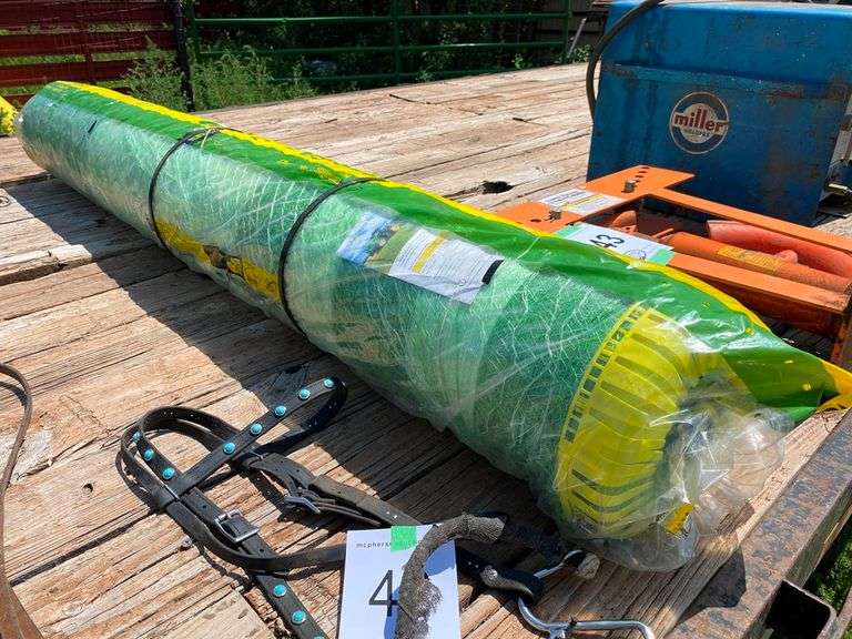 NEW ROLL OF COVER EDGE NET WRAP 67" X 9,000 HIGH UV STILL IN THE