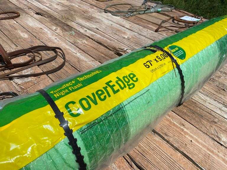 NEW ROLL OF COVER EDGE NET WRAP 67" X 9,000 HIGH UV STILL IN THE
