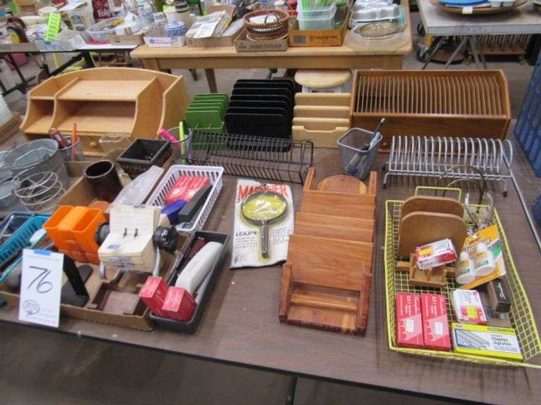 LARGE GROUP OF OFFICE SUPPLIES McPherson Auction & Realty