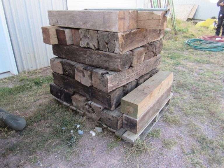 RR TIES CRIBBING TIMBERS McPherson Auction & Realty