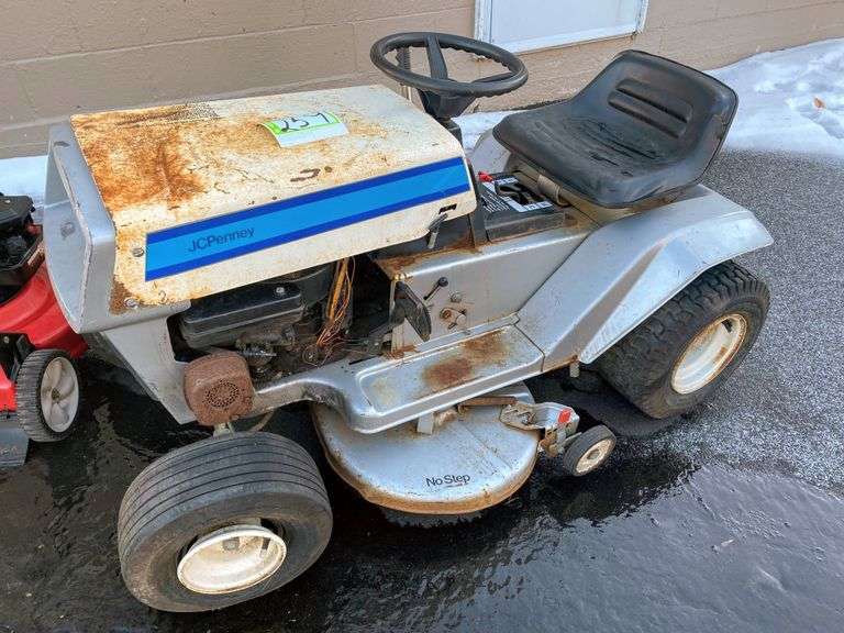 JCPenney Riding Lawn Mower Meagher Auctioneers