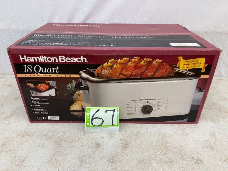 Hamilton Beach Electric Roaster Meagher Auctioneers