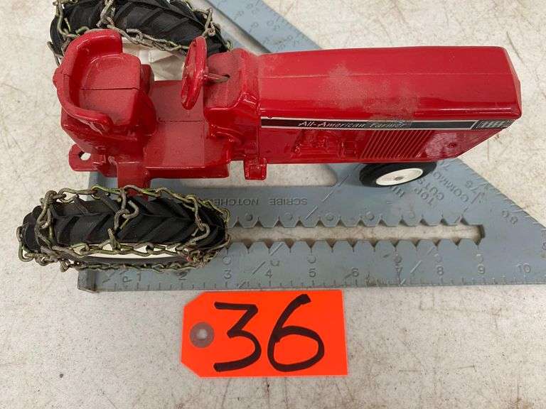 Tractor w/ Tire Chains Meagher Auctioneers