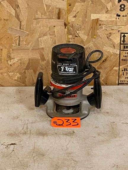 Craftsman 1-1/2 HP Router - Meagher Auctioneers