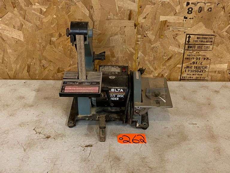 Delta 1" Belt / 5" Disc Sander Meagher Auctioneers
