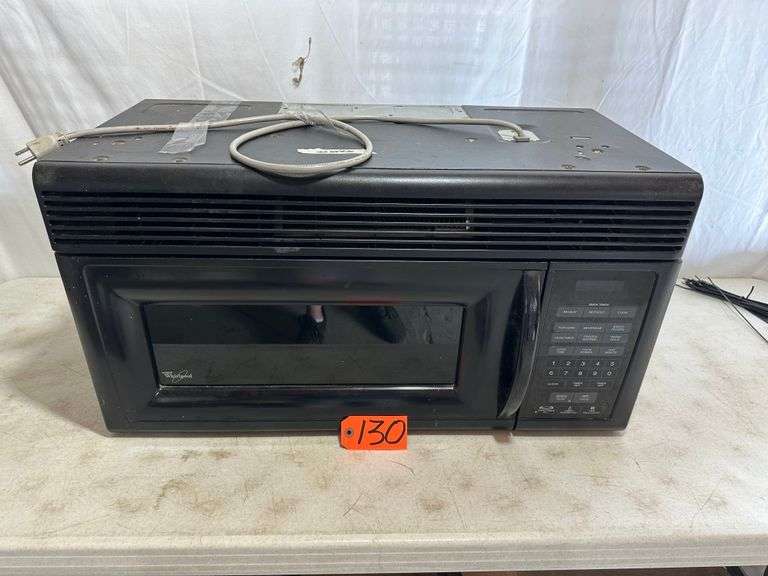 Whirlpool Over the Range Microwave Meagher Auctioneers