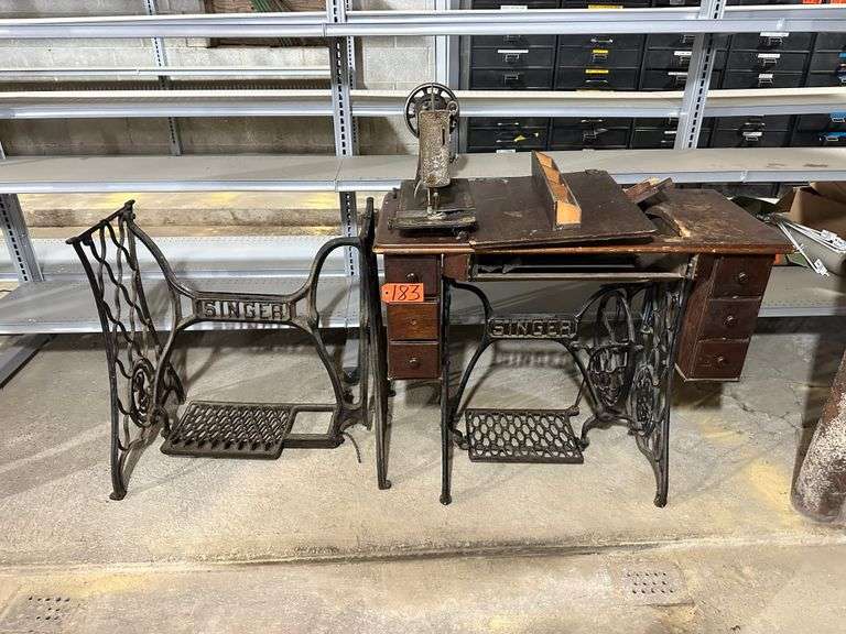 Singer Sewing Machine & Parts Meagher Auctioneers