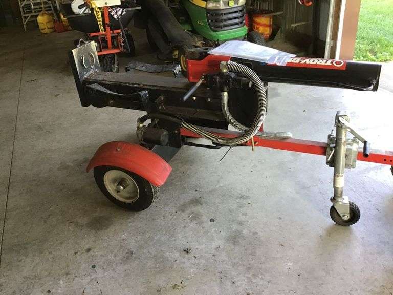 Troy Bilt 27ton Log Splitter W/ Honda 5.5hp Gas engine gcv 160