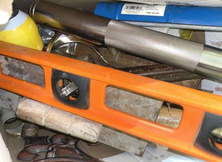 Level, Caulk Gun, Flashlight And Assorted Items Metzger Property Services LLC