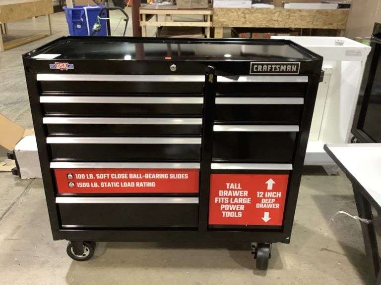 Craftsman 41 inch 10 drawer rolling tool Metzger Property