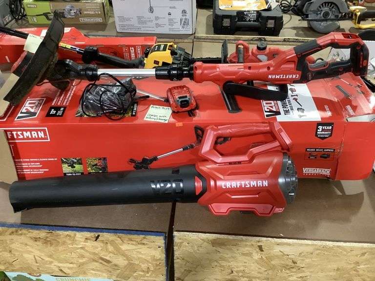 Craftsman V20 String Trimmer And Blower Combo Kit Metzger Property