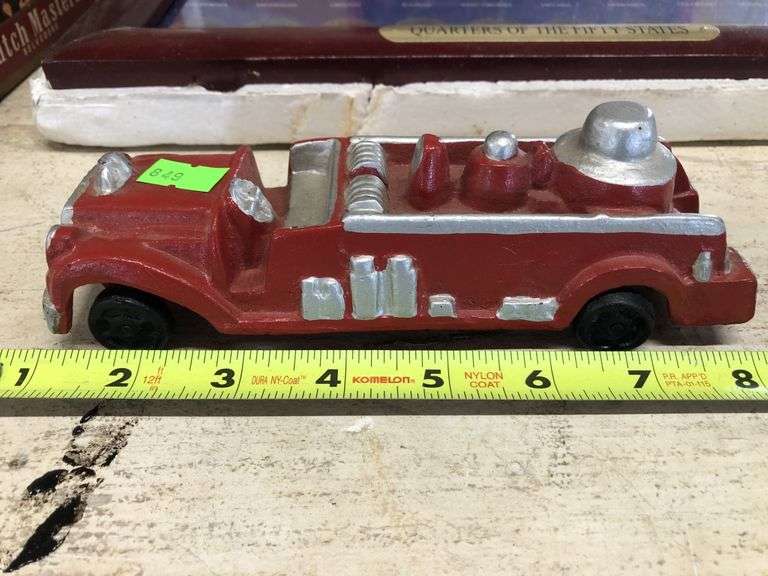 Cast Iron Fire Truck Metzger Property Services LLC