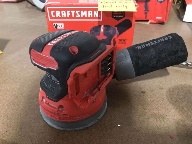 Craftsman 20 v 5 inch random orbit sander —tool only Metzger Property