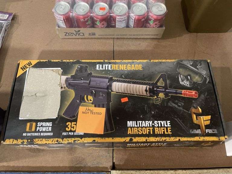 Elite renegade military style airsoft rifle Metzger Property Services LLC