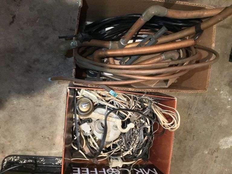 Copper tubing and wiring Metzger Property Services LLC