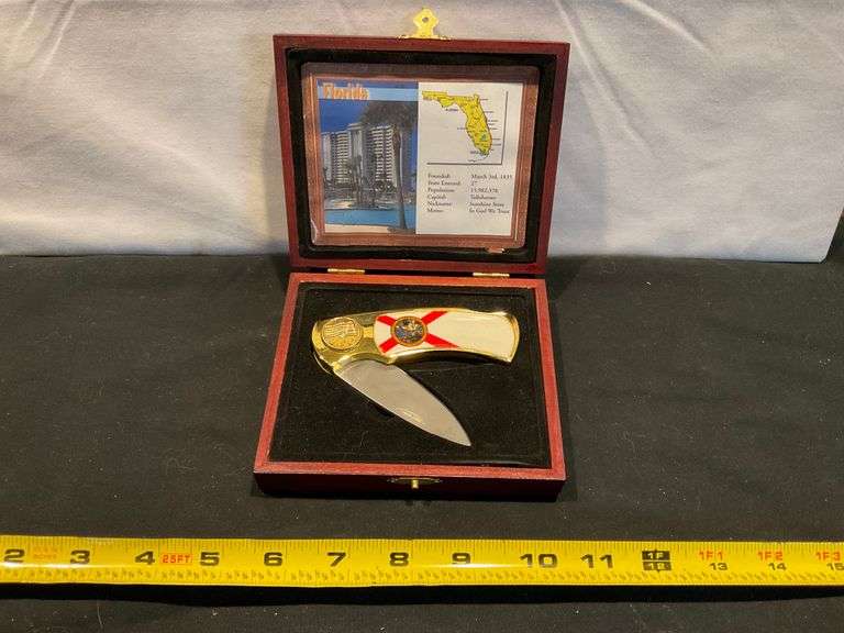 State of Florida collectible pocket knife Metzger Property Services, LLC