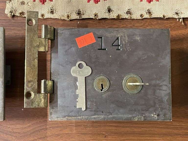 Diebold bank vault lock box door Metzger Property Services LLC