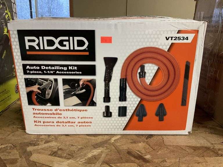 Ridgid auto detailing kit Metzger Property Services LLC